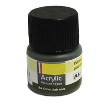 Olive Clair Mat acrylique 12ml