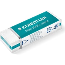 Gomme - Blanche et verte - Plastique - Mars Plastic Colour - Staedtler