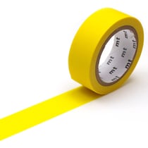 Masking tape - Jaune mat - 7 m x 15mm
