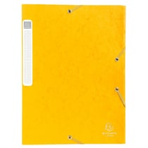 Boite de classement Cartobox Dos 25mm Carte lustrée - A4 - Jaune - x 25 - Exacompta
