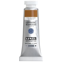 Gouache - Extra-fine - Terre Sienne naturelle - 482 - Lefranc Bourgeois - Linel - 14ml