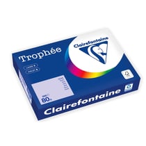 Ramette de papier FSC CLAIREFONTAINE - 500 feuilles - Lilas - A4 - 80g