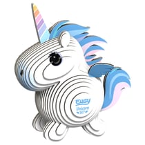 Eugy 3D Modèle: FANTAISIE / LICORNE CIEL 7,1x4,4x8cm, en carton, en boîte, 6+