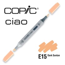 Copic - Marqueur à l'alcool Copic Ciao E15 Dark Suntan