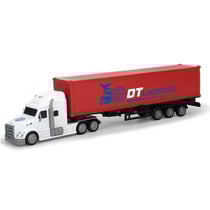 Camion semi-remorque porte-container 42 cm - dickie toys - 203747001a