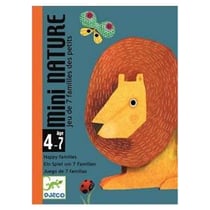 Jeu de carte de 7 familles Mini Nature