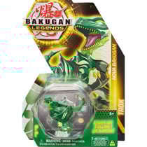 Bakugan légends : trox avec carte - boule verte transparente - nova séries - saison 4 - spin master 20139750