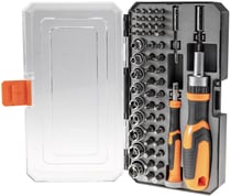 Jeu d'embouts de tournevis électronique 57 pièces, tournevis à cliquet