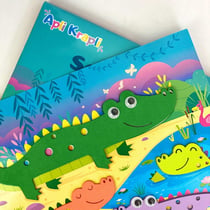 Famille Crocodiles - Kit Créatif  mousse - Apli Krapli