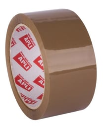 Ruban adhésif PREMIUM sans bruit PVC solvant marron 48 mm x 66 m 32 μm