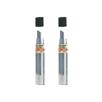 Mines graphite Pentel Hi-Polymer Super - 0,5 mm 2B - Lot de 2 étuis de 12 mines