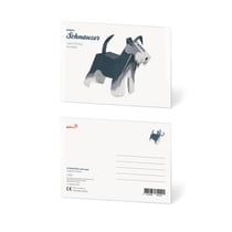 CARTE POSTALE SCHNAUZER