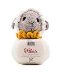 Phil Roudoudou – Pelote doudou à tricoter Phildar 30 g Mouton
