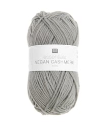 Fil à tricoter Essentials Vegan Cashmere aran - Rico Design 08 Gris