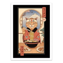 Affiche 30x40 cm - Ramen Meowster - Vincent Trinidad