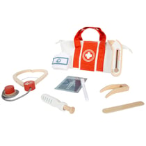 Mallette de médecin rouge