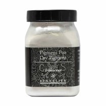 Pigment pour création de peinture - pot 100 g - Gris iridescent pour nacrer