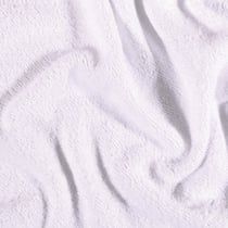 Tissu Eponge Bébé Bambou Tout doux Blanc - Au mètre