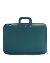 Mallette Classic  Maxibombata Vinyle 17" - Bleu Petrole
