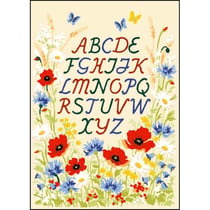 Princesse - Canevas antique ABC aux champs 32x50cm