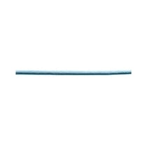 Bobine 50m lacet aspect cuir 2mm bleu clair
