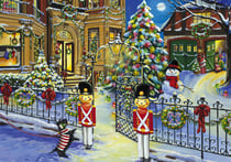 Puzzle 1000 pièces - Christmas House - Bluebird Puzzle