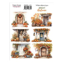 Planche de stickers couleur embelissement Fabrika Decoru BRIGHT AUTUMN 371