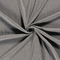 Tissu Sweat envers molletonné CosyMood uni Gris