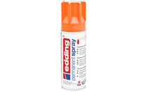 Spray peinture acrylique permanent edding 5200 - Orange fluorescent mat - Largeur moyenne