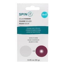 Poudre solaire Spin IT We R Makers - Blanc à Vin - Pigment changeant de couleur
