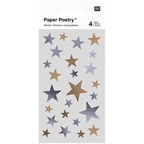 lot d'etoiles holographique autocollantes