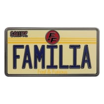 Fast & Furious - Pin's Fast & Furious Familia License Plate