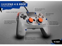 GamePad filaire Rock pour PS4 - Snakebyte