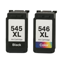 Cartouches Compatibles CANON PG-545 CL-546 Pixma IP 2800 à 2850/MG 2400 à 3053/MX 490, 494, 495/TR 4500 à 4651/TS 205 à 3452