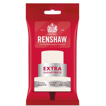 Pâte à Sucre Extra Renshaw Blanc 250g