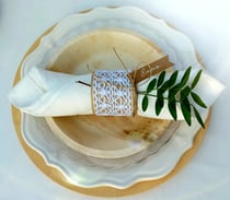 50 étiquettes kraft 1,5x6 cm - Artemio