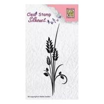Tampon transparent scrapbooking Nellie's choice EPIS DE BLE 013