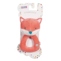 Hochet les ptits féeriques renard - 14 cm
