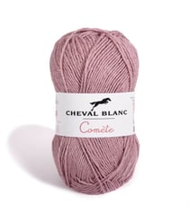 Pelote de coton Comète - Cheval Blanc 056 Vieux rose