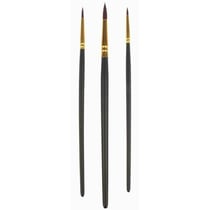 Lot De 3 Pinceaux Ronds N°2/6/12 - Surdiscount