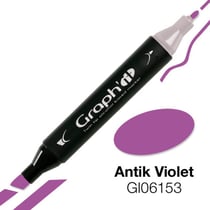 Graph'It - Marqueur à l'alcool  Graph'it Marker 6153 Antik Violet