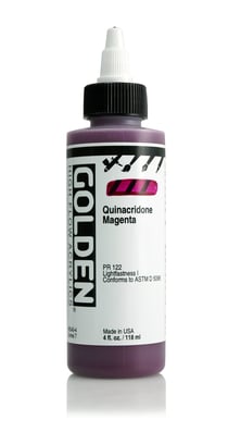 Encre Acrylic High Flow Golden VII 119ml Magenta Quinacridone