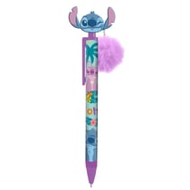 Stylo Stitch Disney Multicolore Pastel avec Pompon