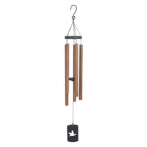 Carillon à vent Imitation Bois de rose 107 cm - Omsaé