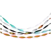 5 Serpentins de Papier crépon - Halloween Vintage