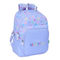 Sac à dos Benetton Lilas 42 CM - 2 compartiments