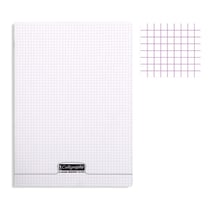 Cahier - 24x32(cm) - Petits carreaux - 48 pages - couverture en polypro - sans spirale - Clairefontaine - Calligraphe