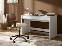 Bureau Panneau de particules de bois Blanc RONDANE - Beliani