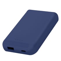 Powerbank Sans Fil MagSafe 5000 mAh Technologie Qi Ports USB / USB-C Bleu foncé