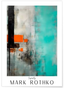 Affiche Mark Rothko n°3 | A3 : 29,7x42cm